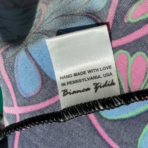 BIANCA Zidik Floral Preppy Wrap Dress Large - Picture 4 of 10